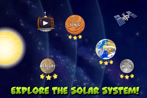 Angry Birds Space HD android App screenshot 14