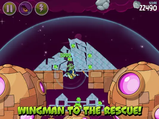 Angry Birds Space HD android App screenshot 7